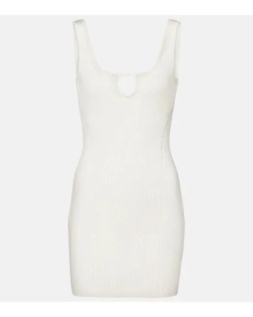Jacquemus Women La Mini Robe Sierra Off White