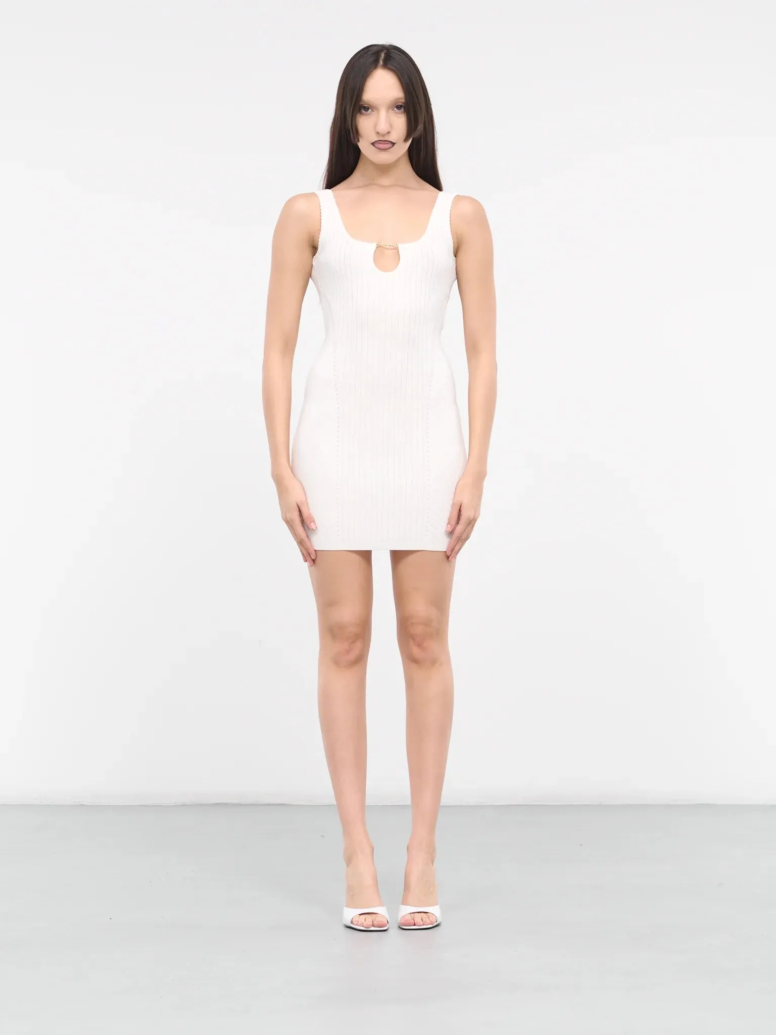 Jacquemus Women La Mini Robe Sierra Off White