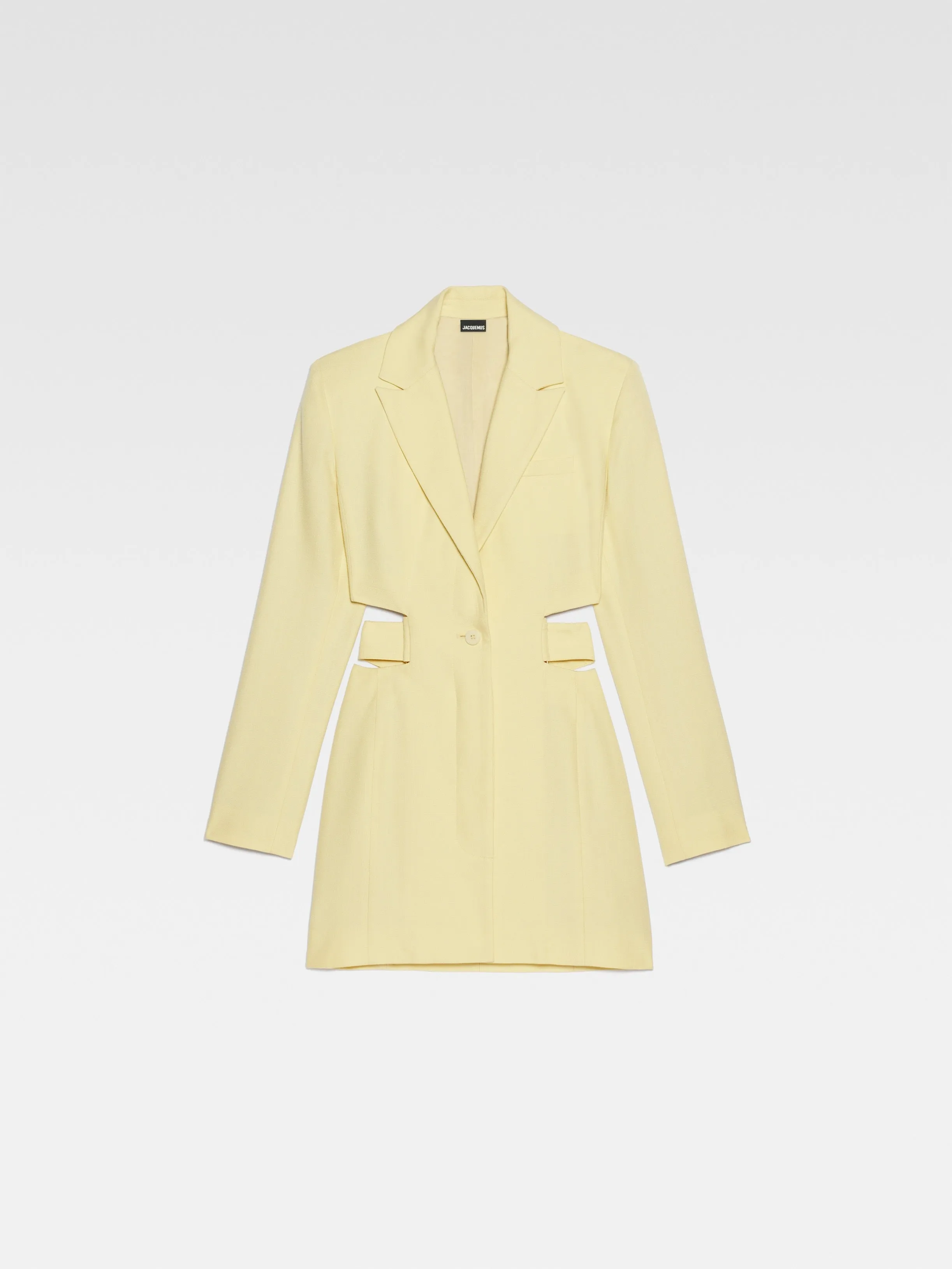 Jacquemus Women La Robe Bari Pale Yellow