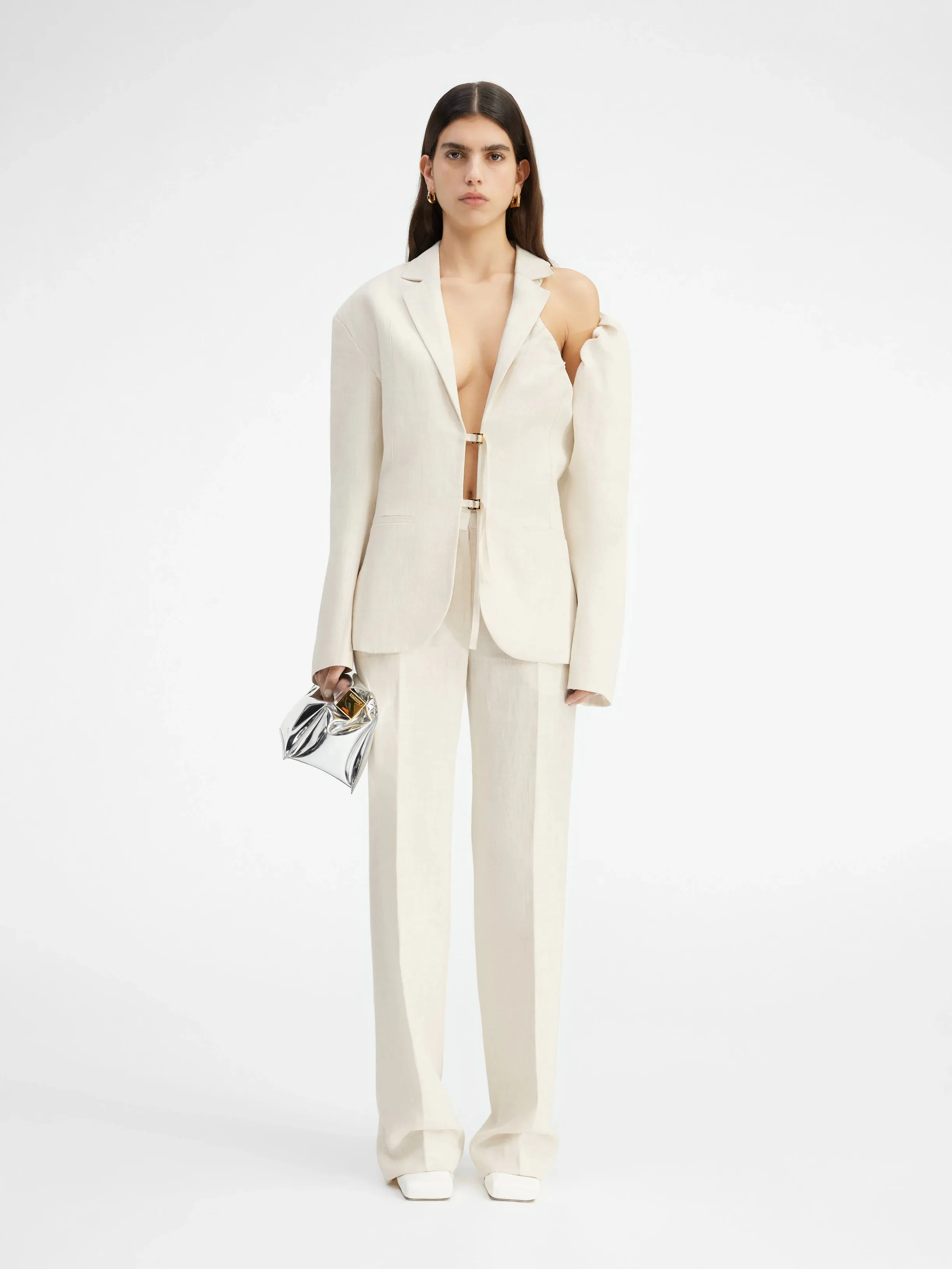 Jacquemus Women La Veste Galliga Off White