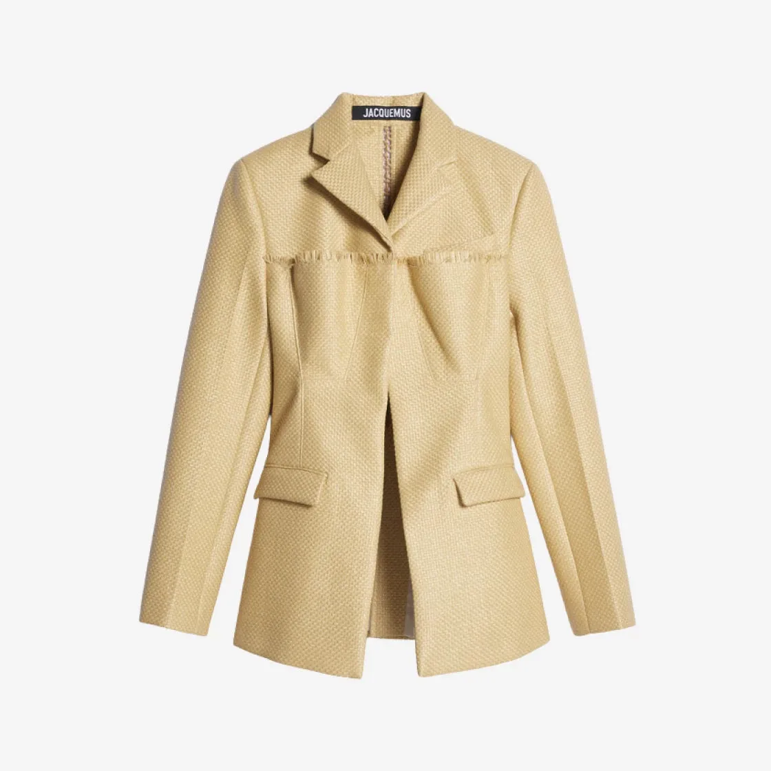 Jacquemus Women La Veste Palha Beige