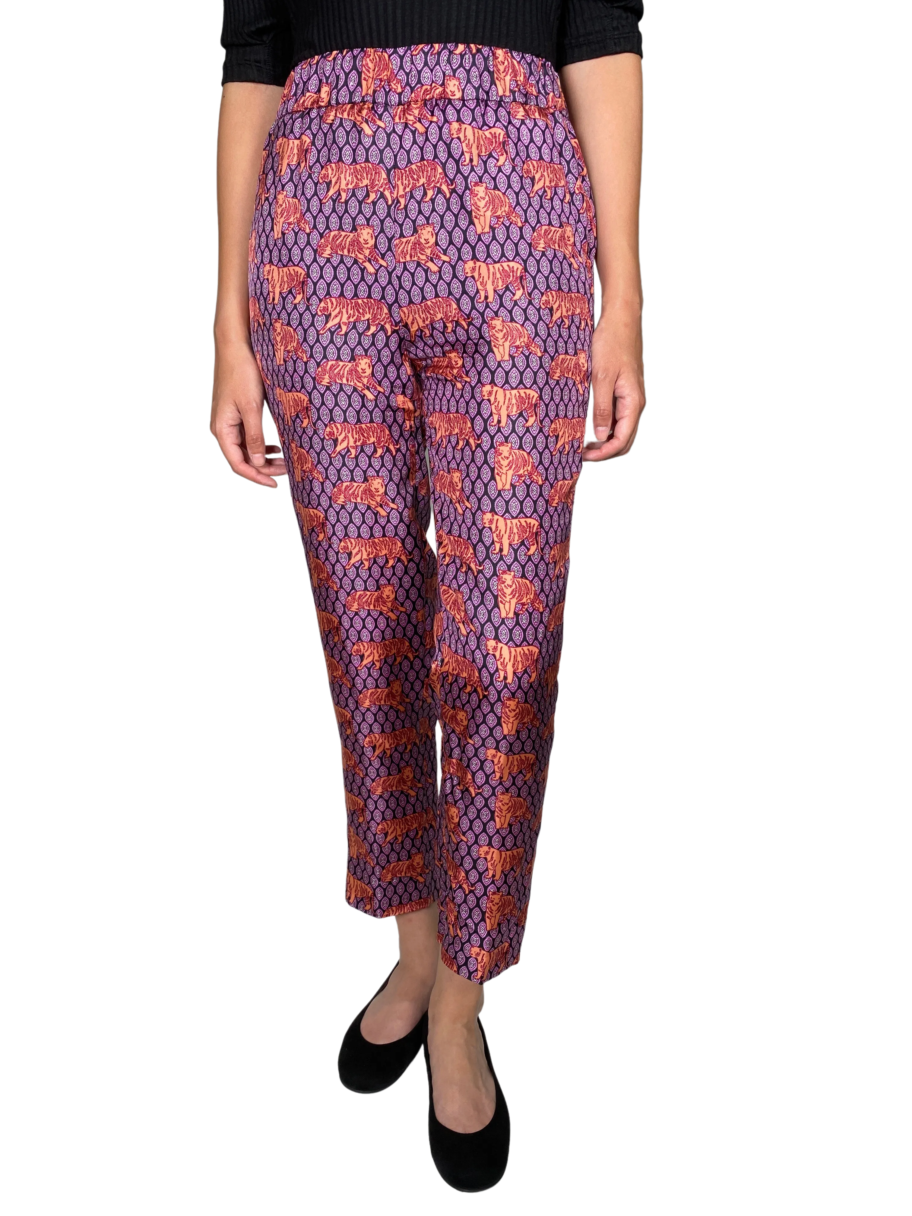 JCREW Pantalón Tela Tigre