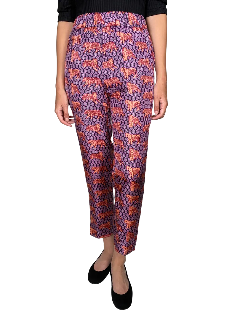 JCREW Pantalón Tela Tigre