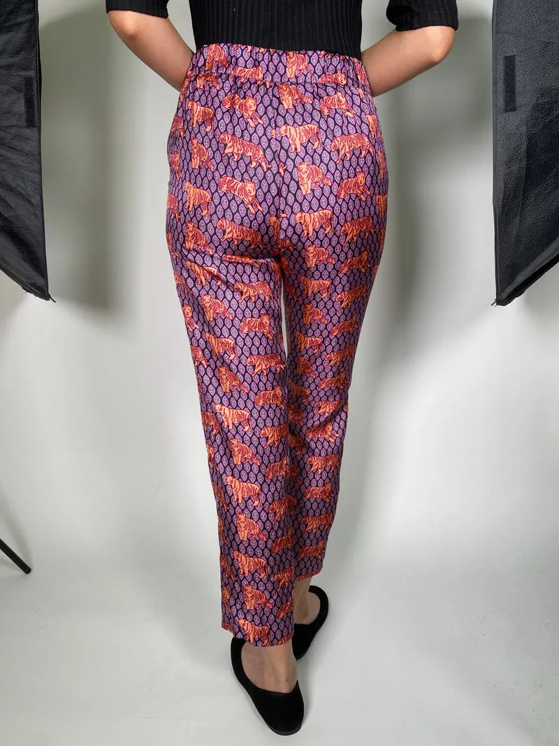JCREW Pantalón Tela Tigre