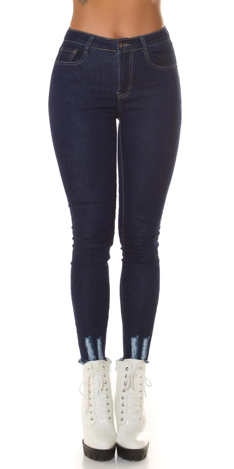 Jean Push Up de color Azul