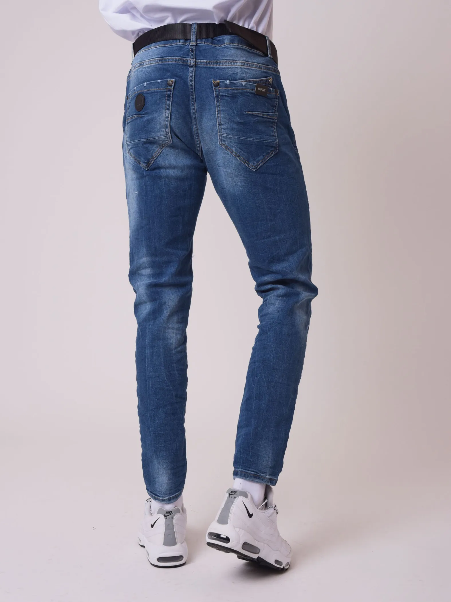 Jeans Basic Slim Azules