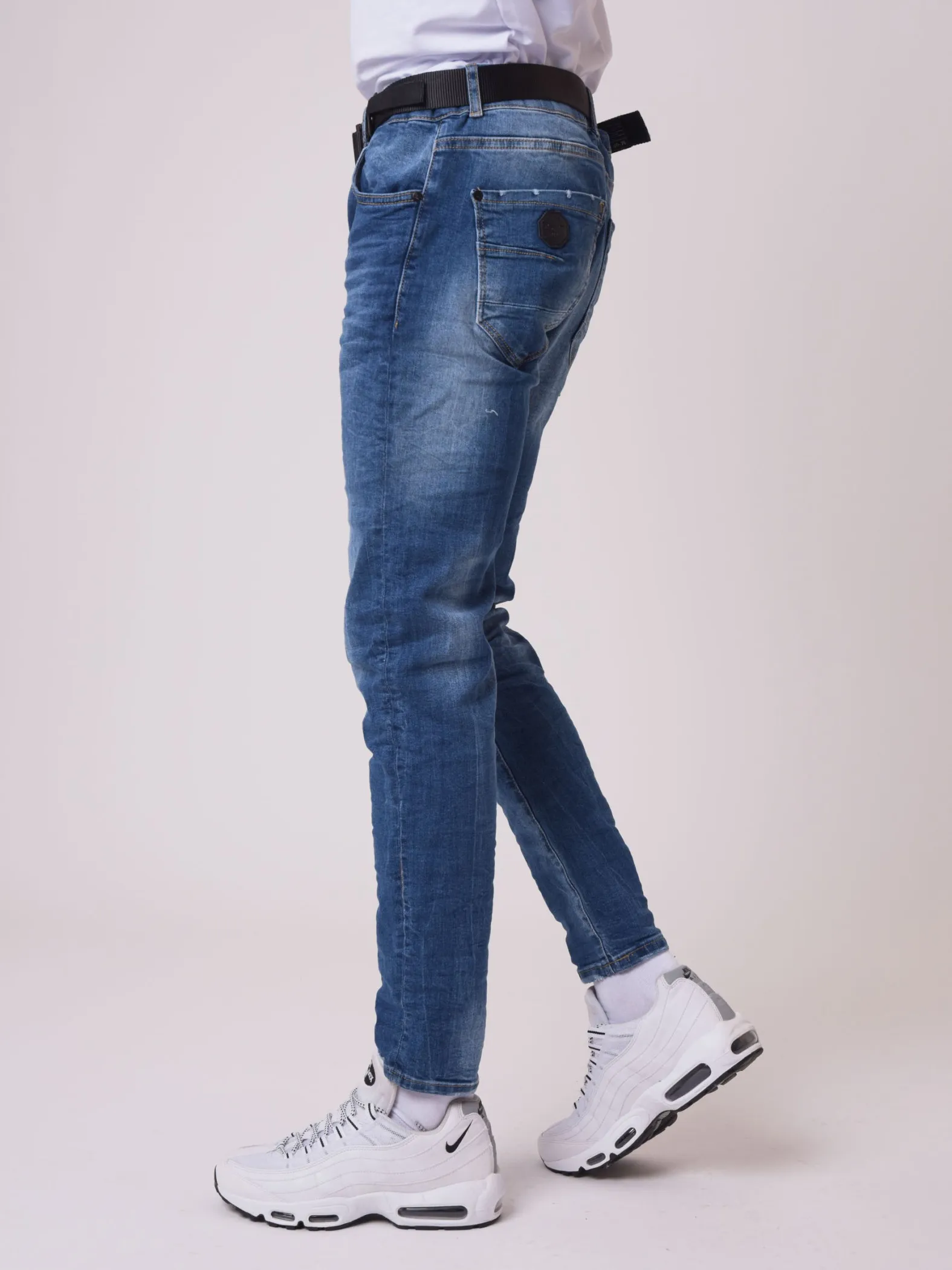 Jeans Basic Slim Azules