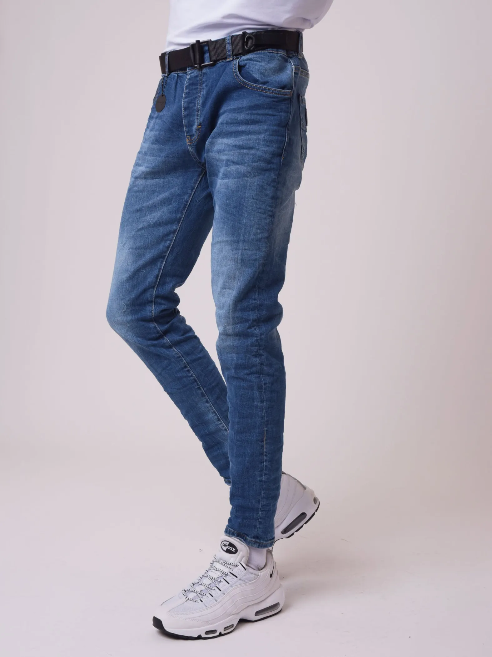 Jeans Basic Slim Azules