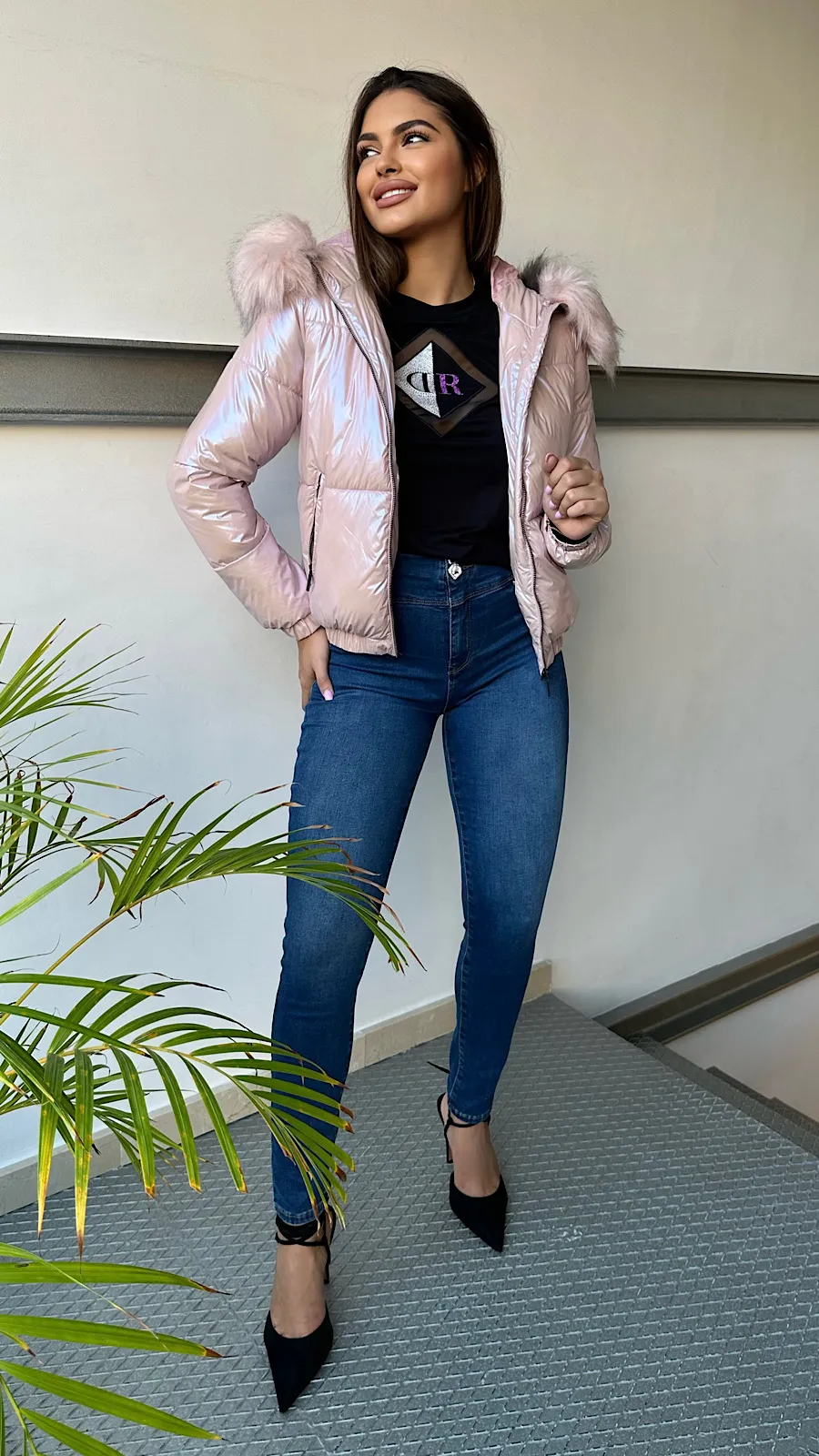Jeans Doble Botón Joya