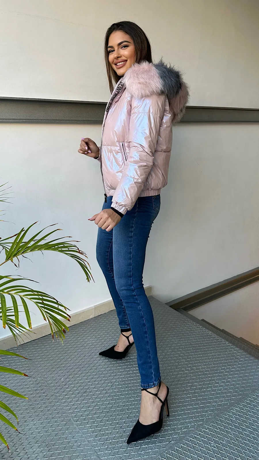 Jeans Doble Botón Joya