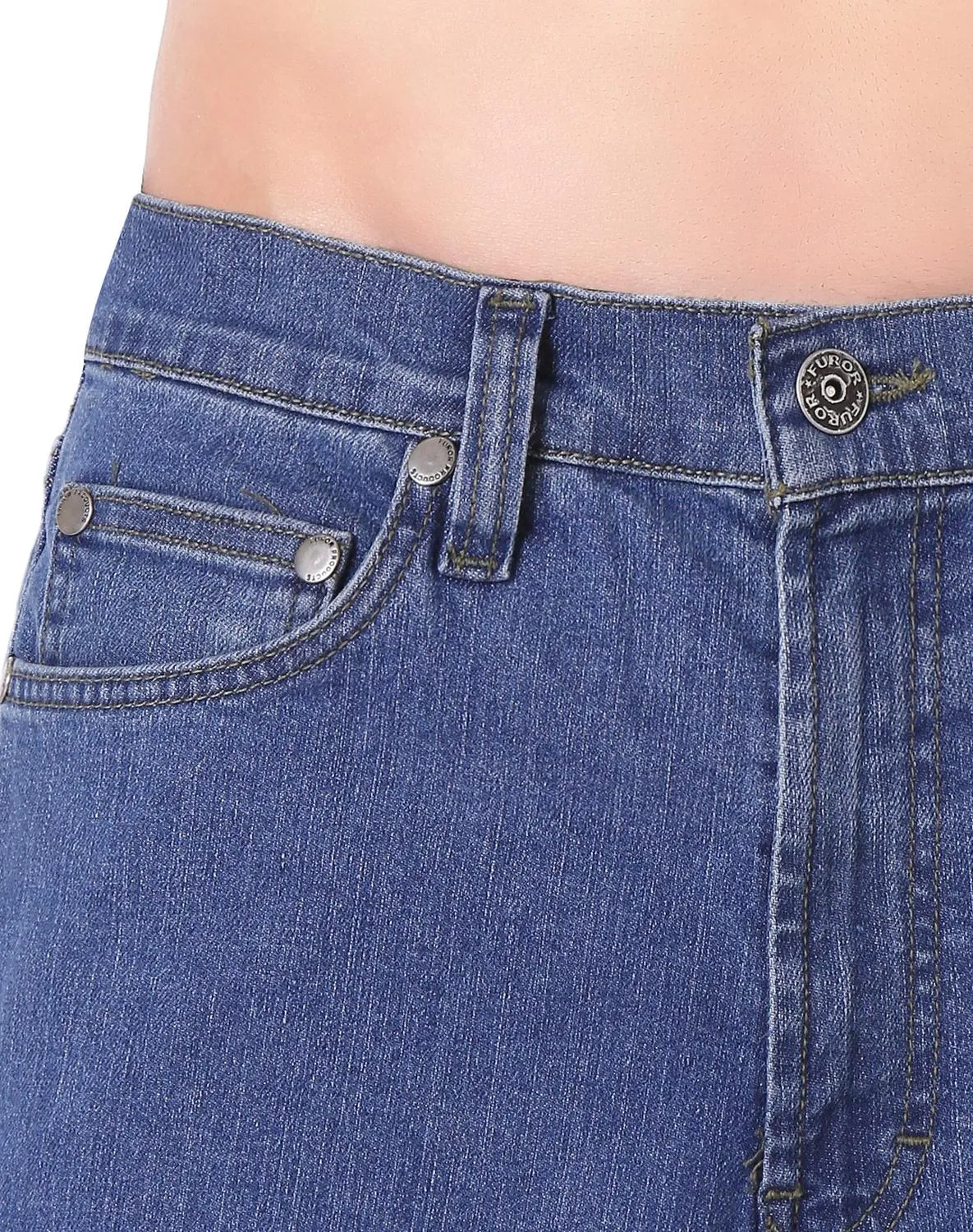 Jeans Hombre Básico Recto Azul Furor 62106600