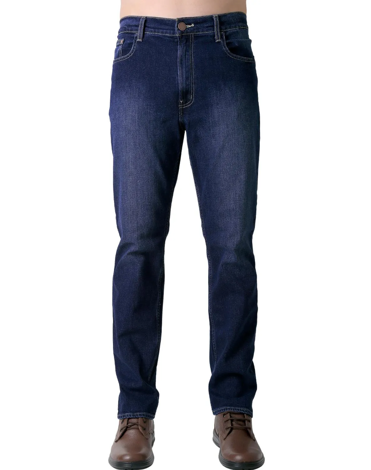 Jeans Hombre Moda Recto Azul Oggi Power 59105026