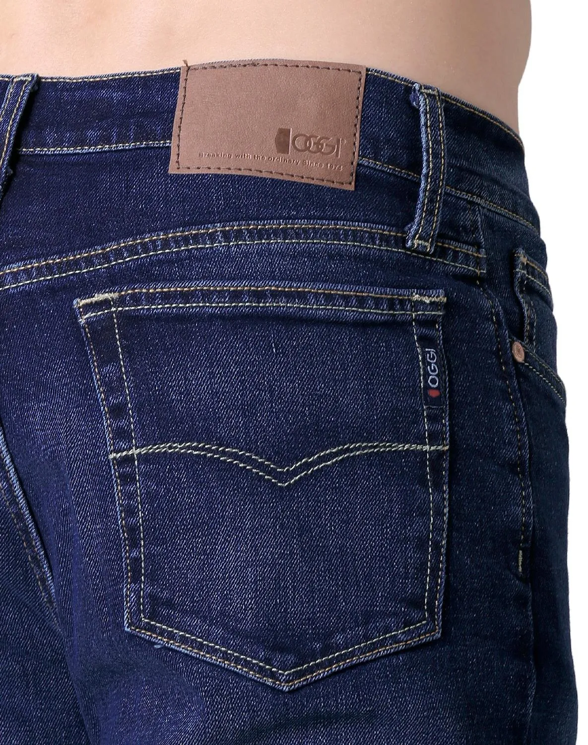 Jeans Hombre Moda Recto Azul Oggi Power 59105026