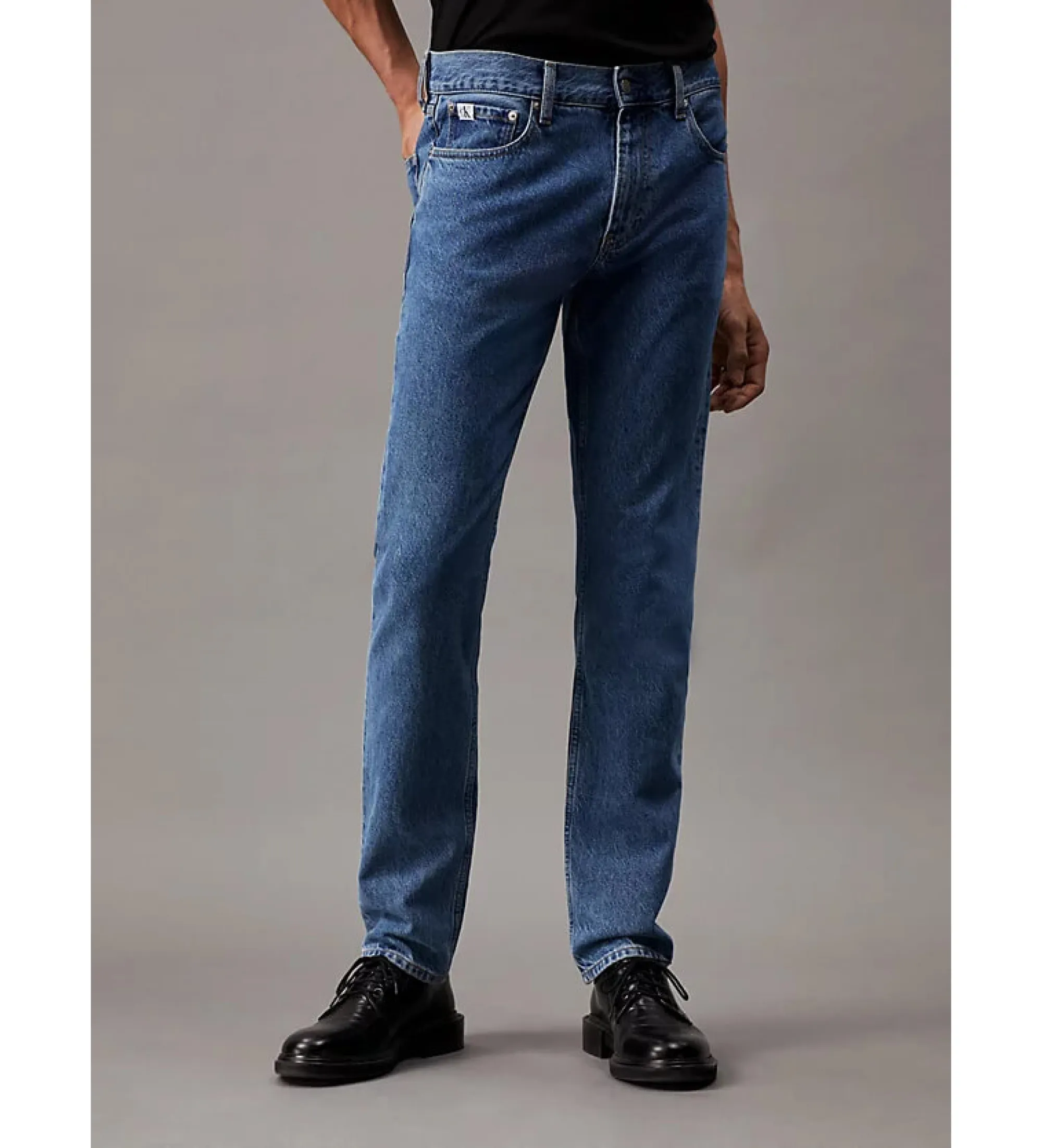 Jeans Straight auténticos azul