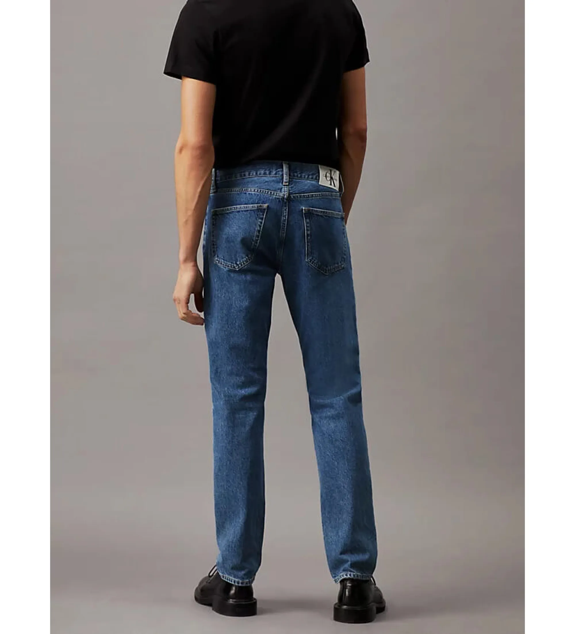 Jeans Straight auténticos azul