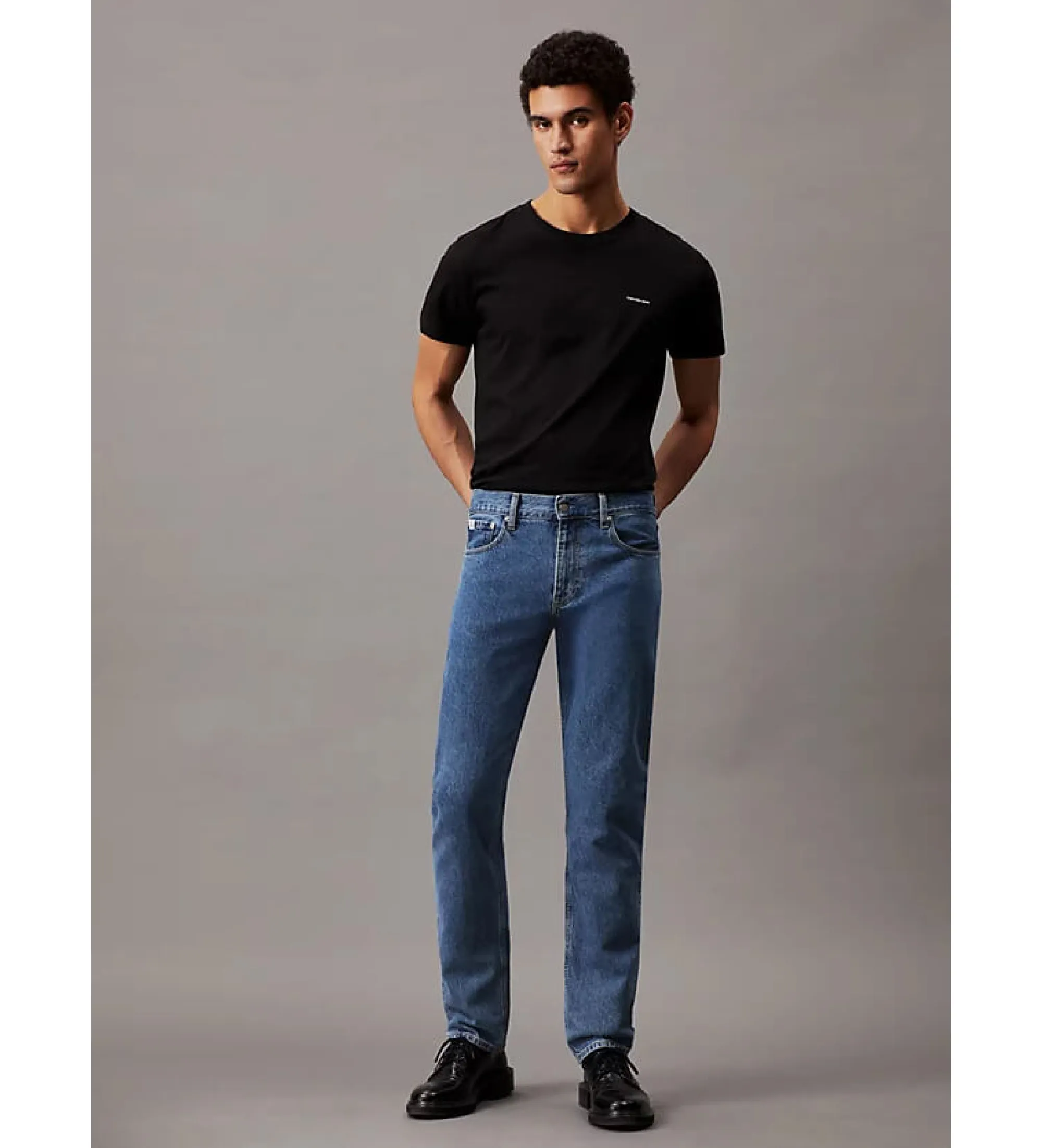 Jeans Straight auténticos azul