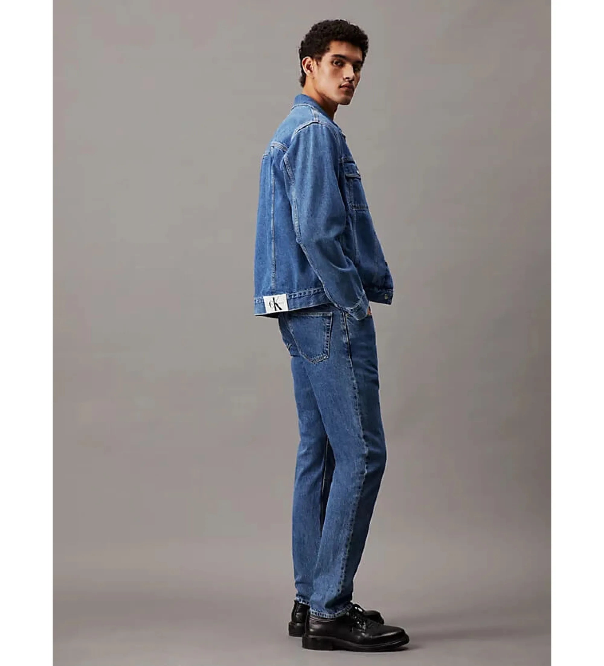 Jeans Straight auténticos azul