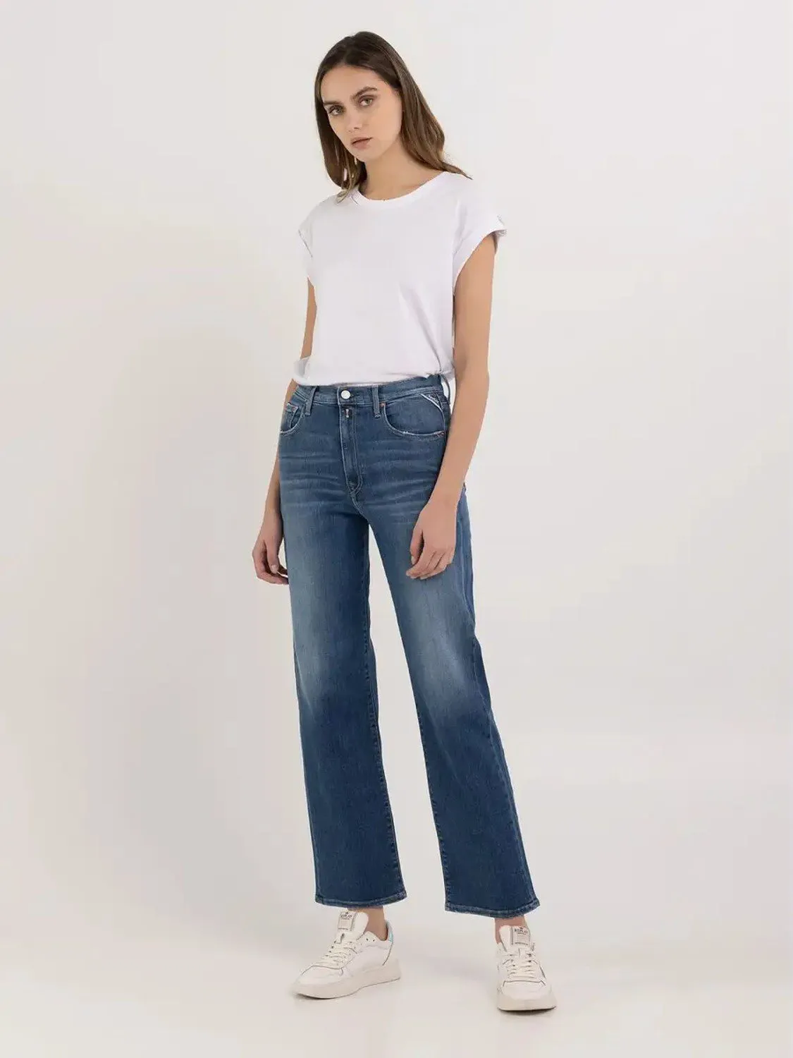JEANS WIDE LEG REYNE REPLAY
