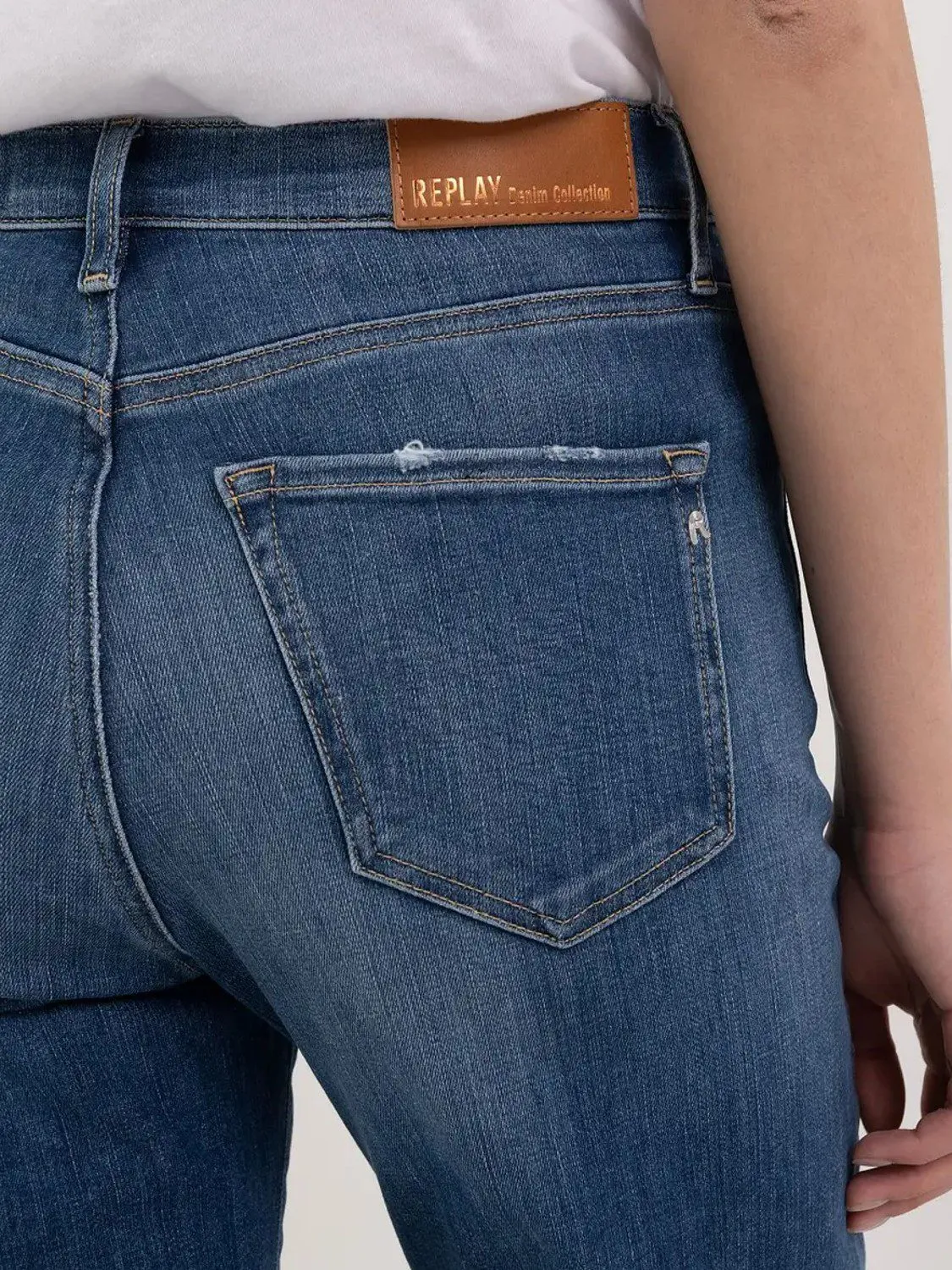 JEANS WIDE LEG REYNE REPLAY
