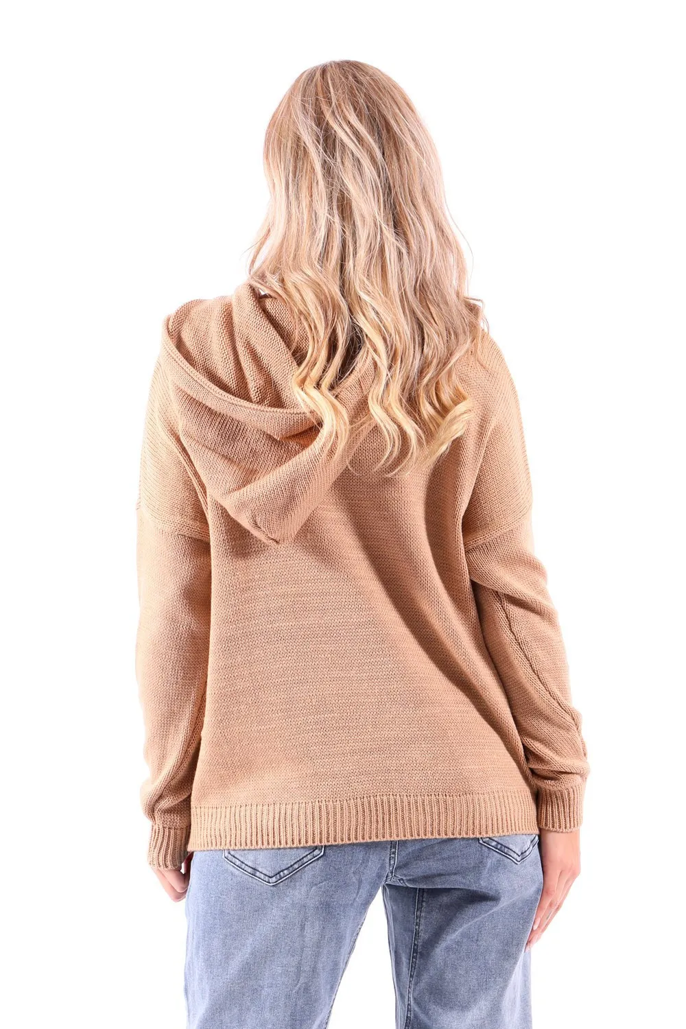 Jersey beige suelto