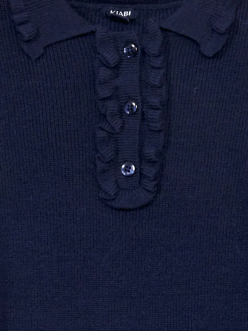 JERSEY DE CUELLO ALTO  NEGRO