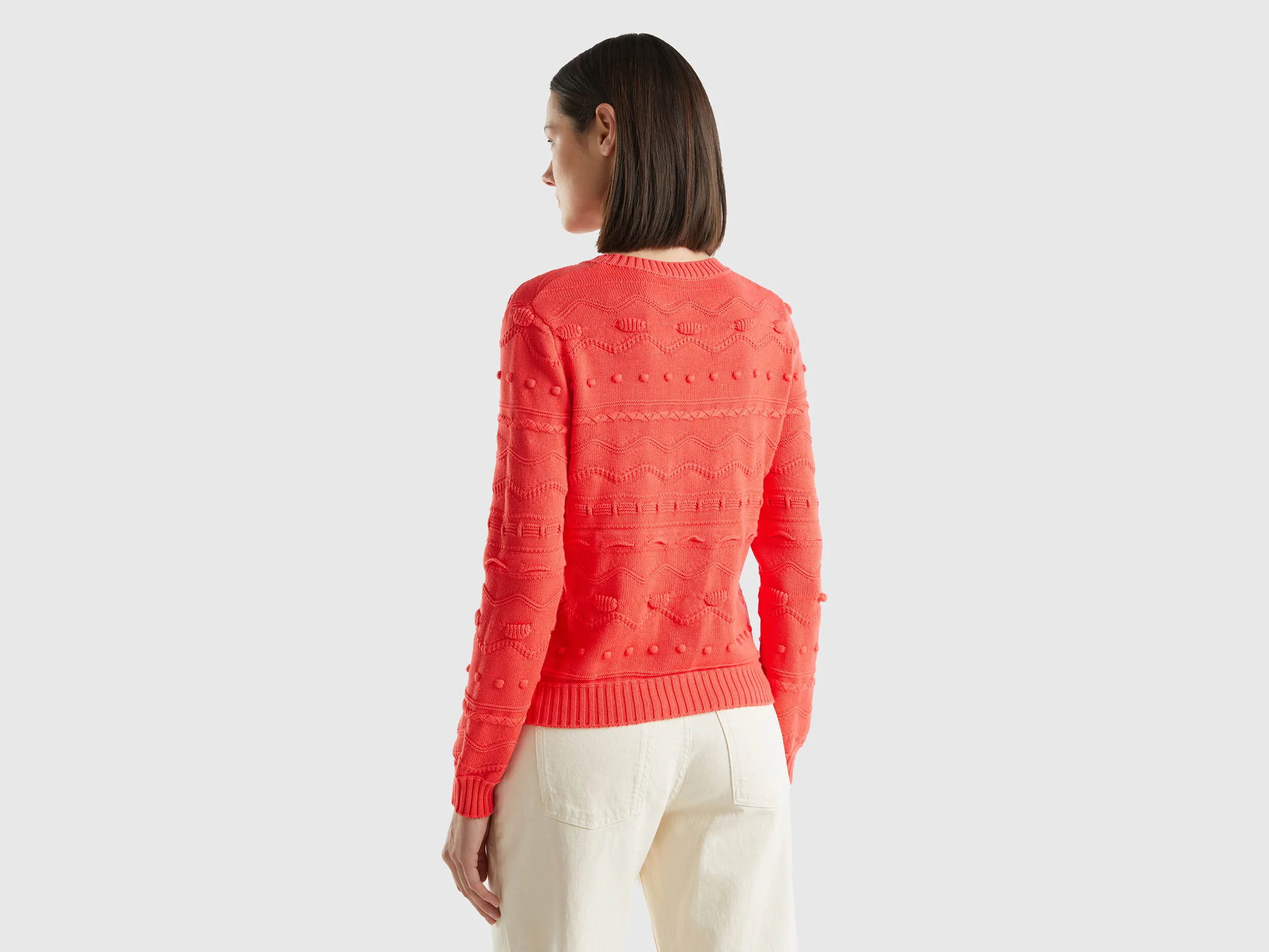 Jersey labrado rojo coral
