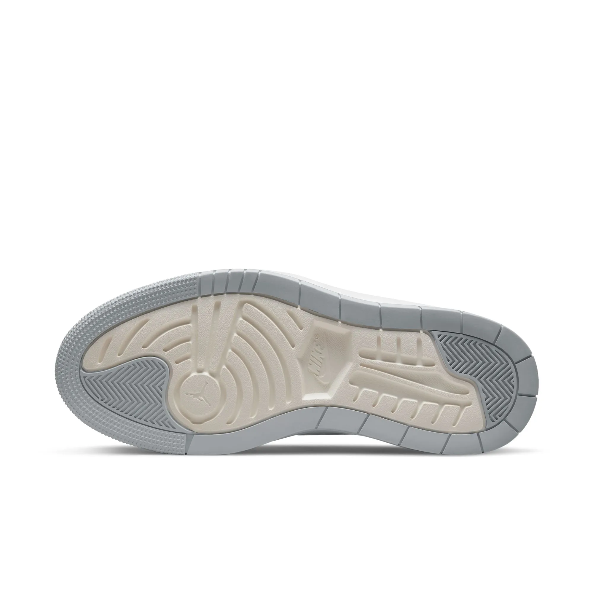 JORDAN WOMEN AIR JORDAN 1 ELEVATE LOW WHITE/WOLF GREYWHITE