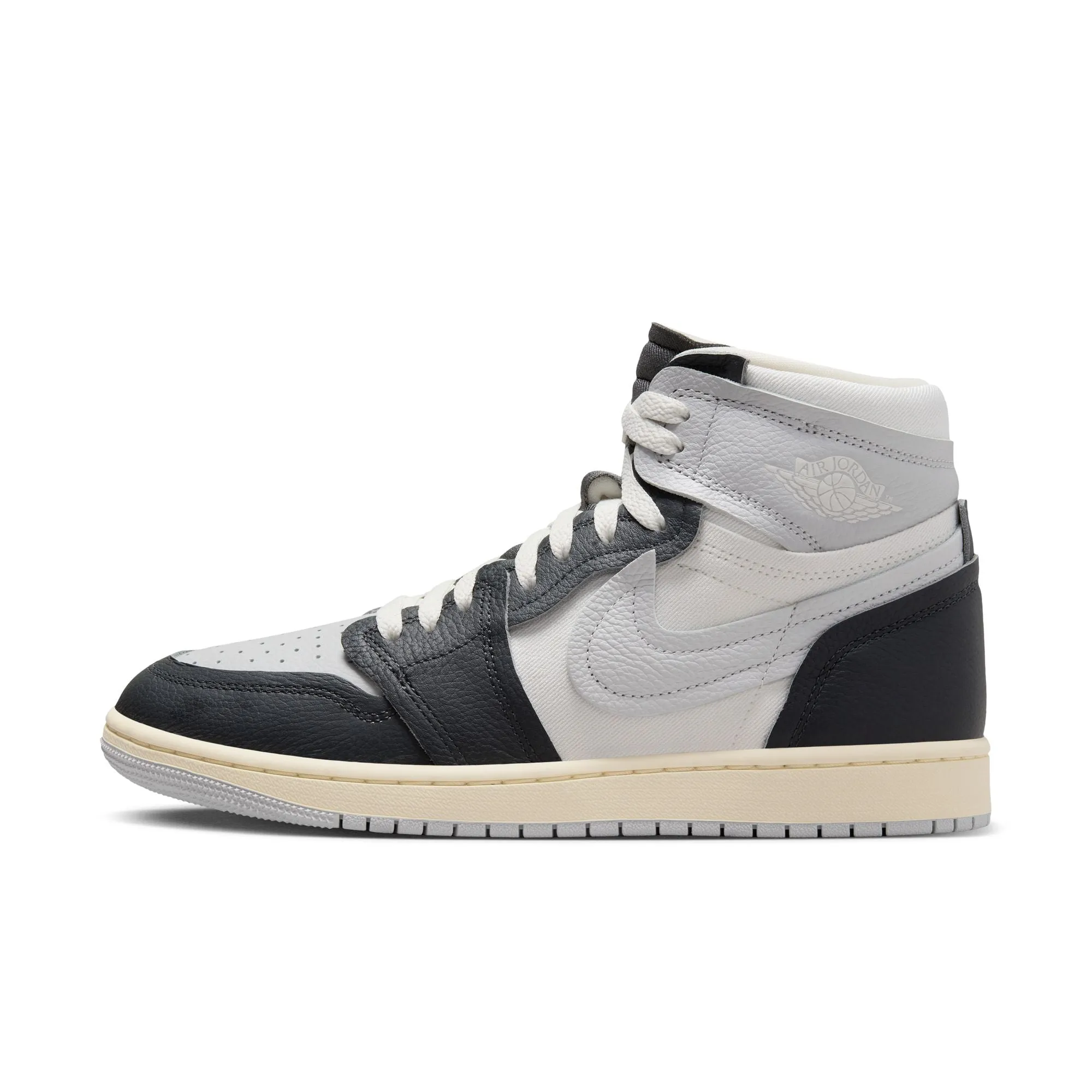JORDAN WOMEN AIR JORDAN 1 HIGH METHOD OF MAKE ANTHRACITE/NEUTRAL GREYSAILMUSLIN