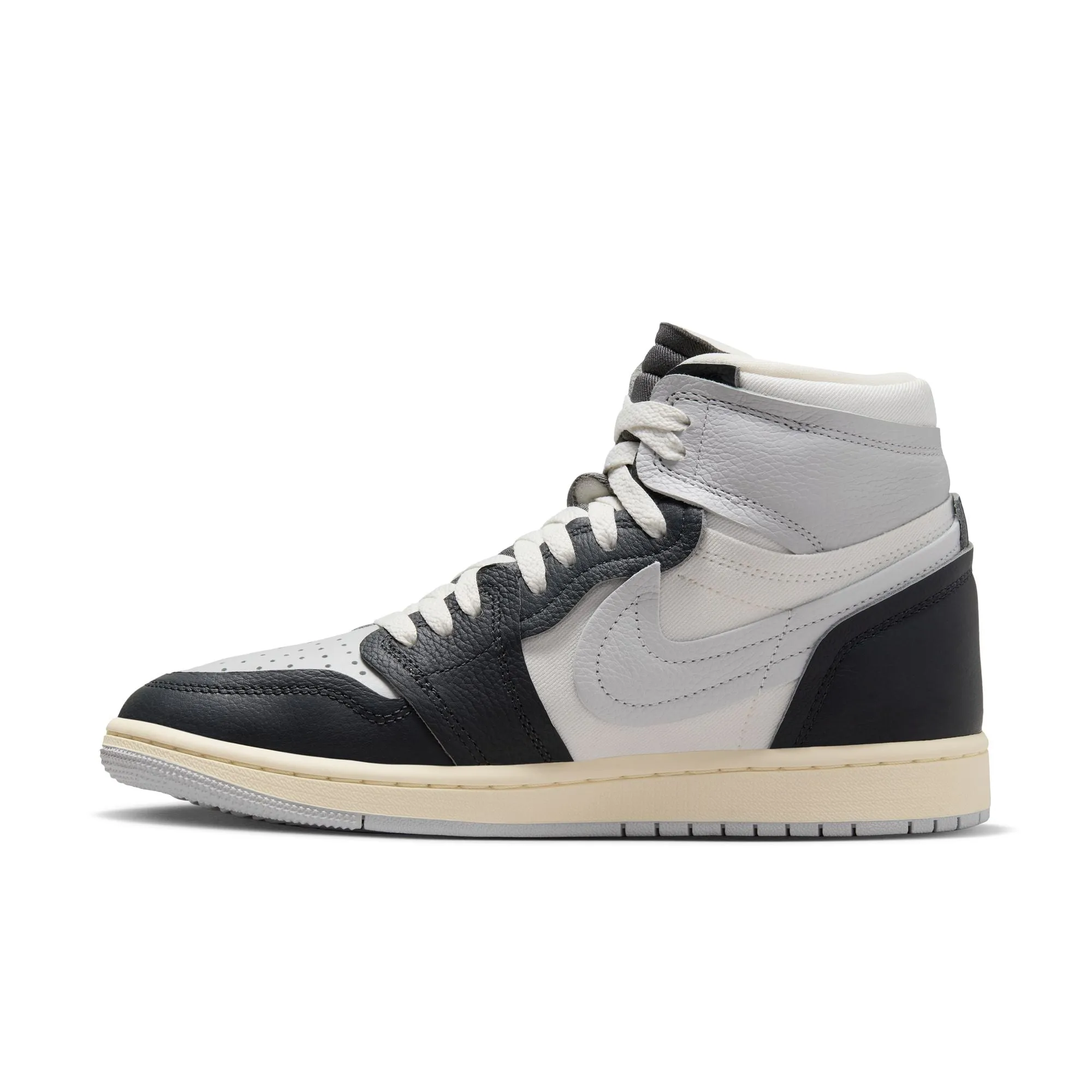 JORDAN WOMEN AIR JORDAN 1 HIGH METHOD OF MAKE ANTHRACITE/NEUTRAL GREYSAILMUSLIN