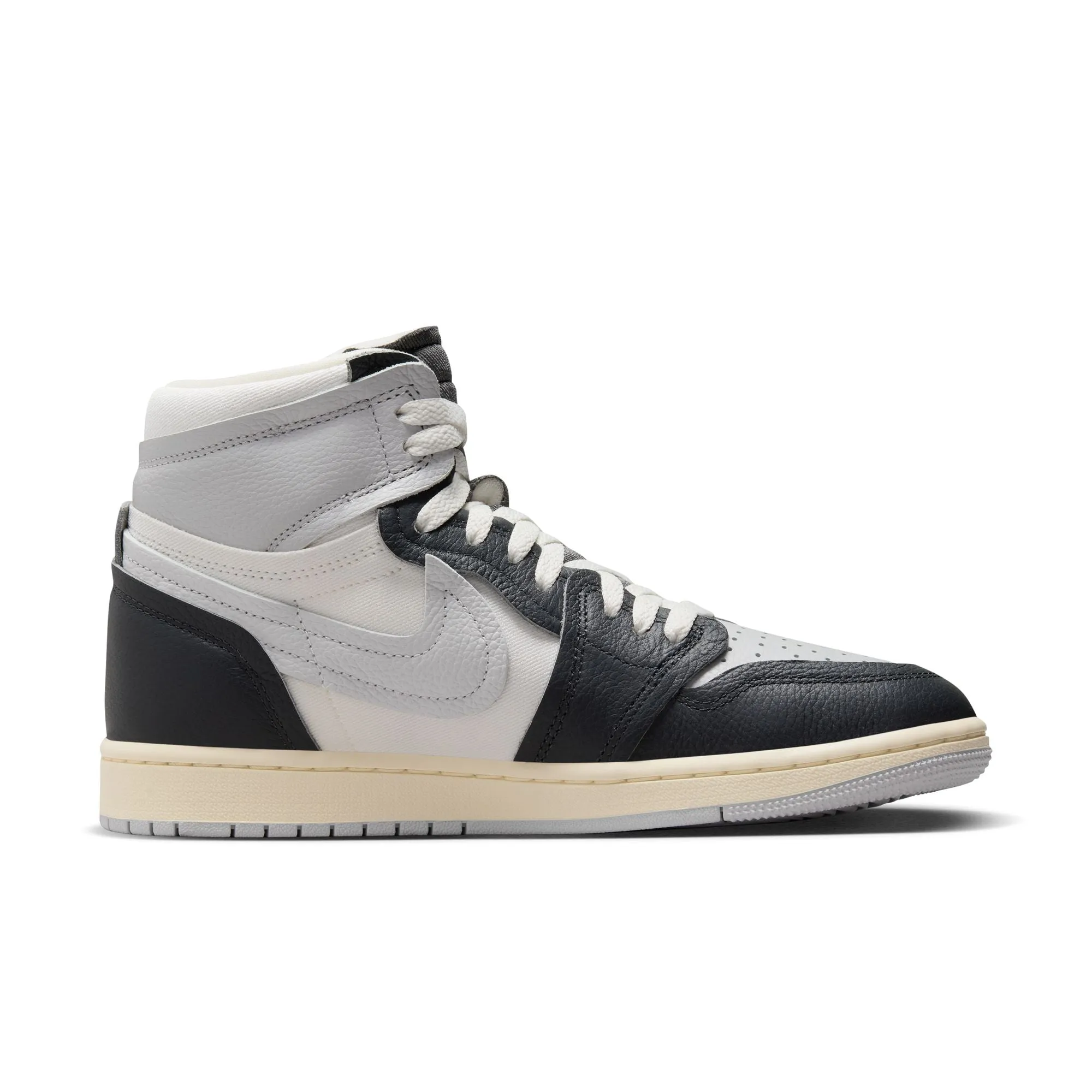 JORDAN WOMEN AIR JORDAN 1 HIGH METHOD OF MAKE ANTHRACITE/NEUTRAL GREYSAILMUSLIN