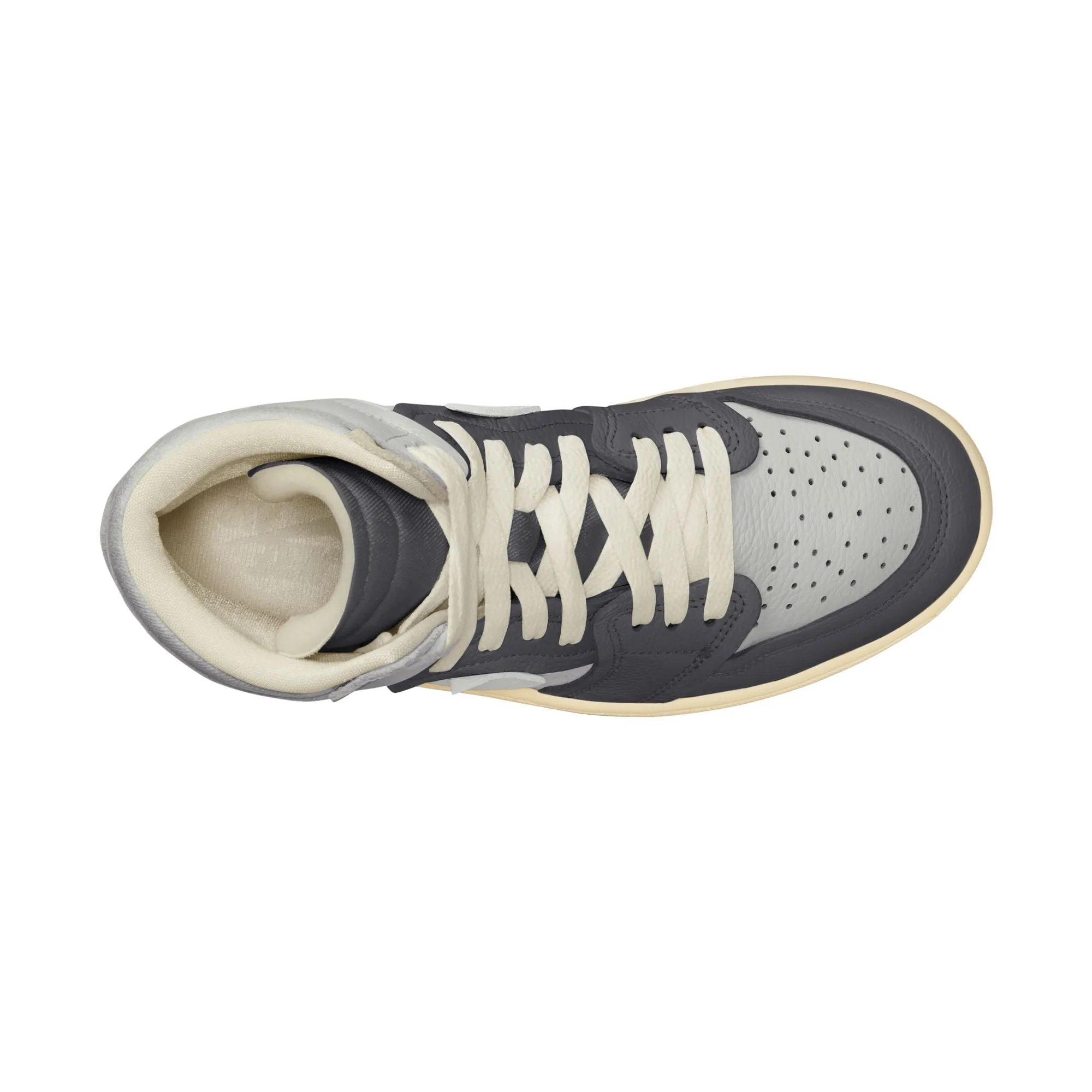 JORDAN WOMEN AIR JORDAN 1 HIGH METHOD OF MAKE ANTHRACITE/NEUTRAL GREYSAILMUSLIN