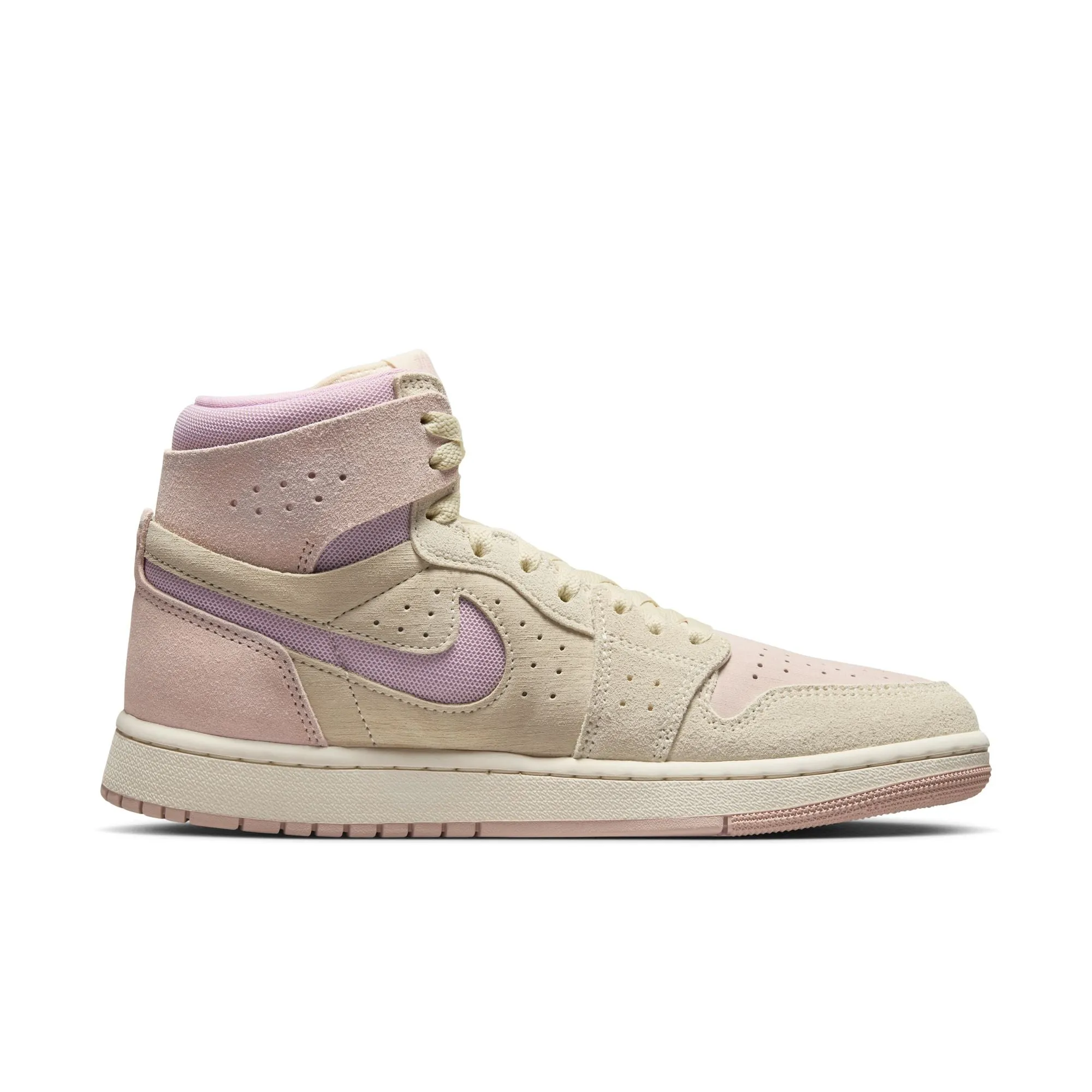JORDAN WOMEN AIR JORDAN 1 ZM AIR CMFT 2 MUSLIN/PLUM CHALKPARTICLE BEIGESAIL