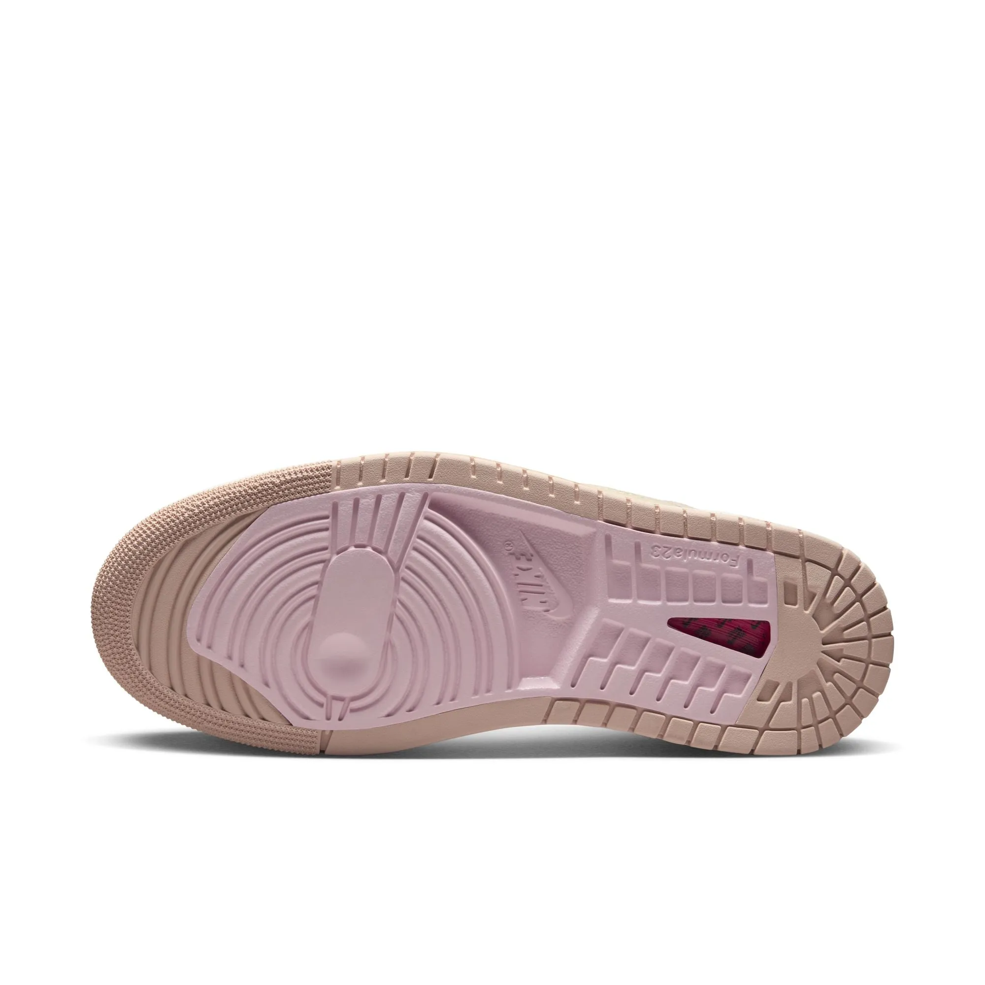 JORDAN WOMEN AIR JORDAN 1 ZM AIR CMFT 2 MUSLIN/PLUM CHALKPARTICLE BEIGESAIL