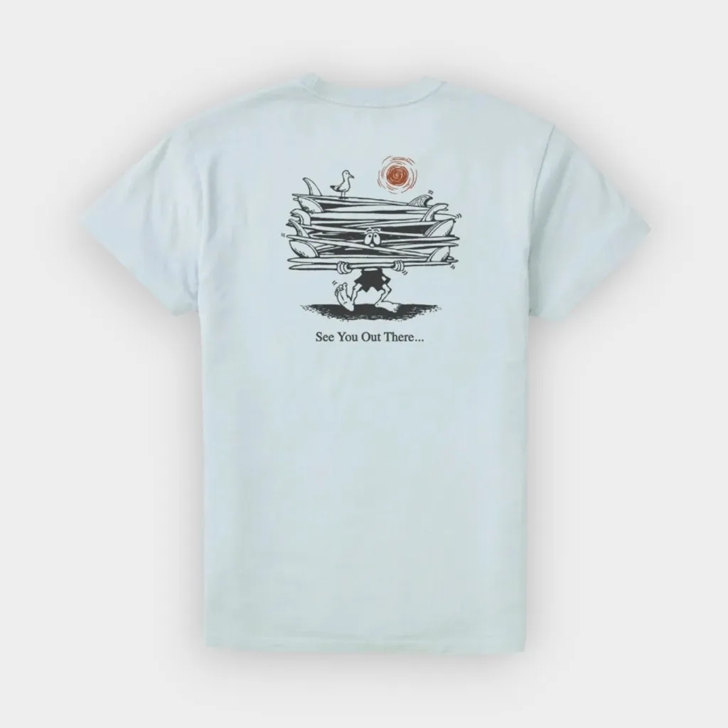 Katin USA – Camiseta Corky light blue