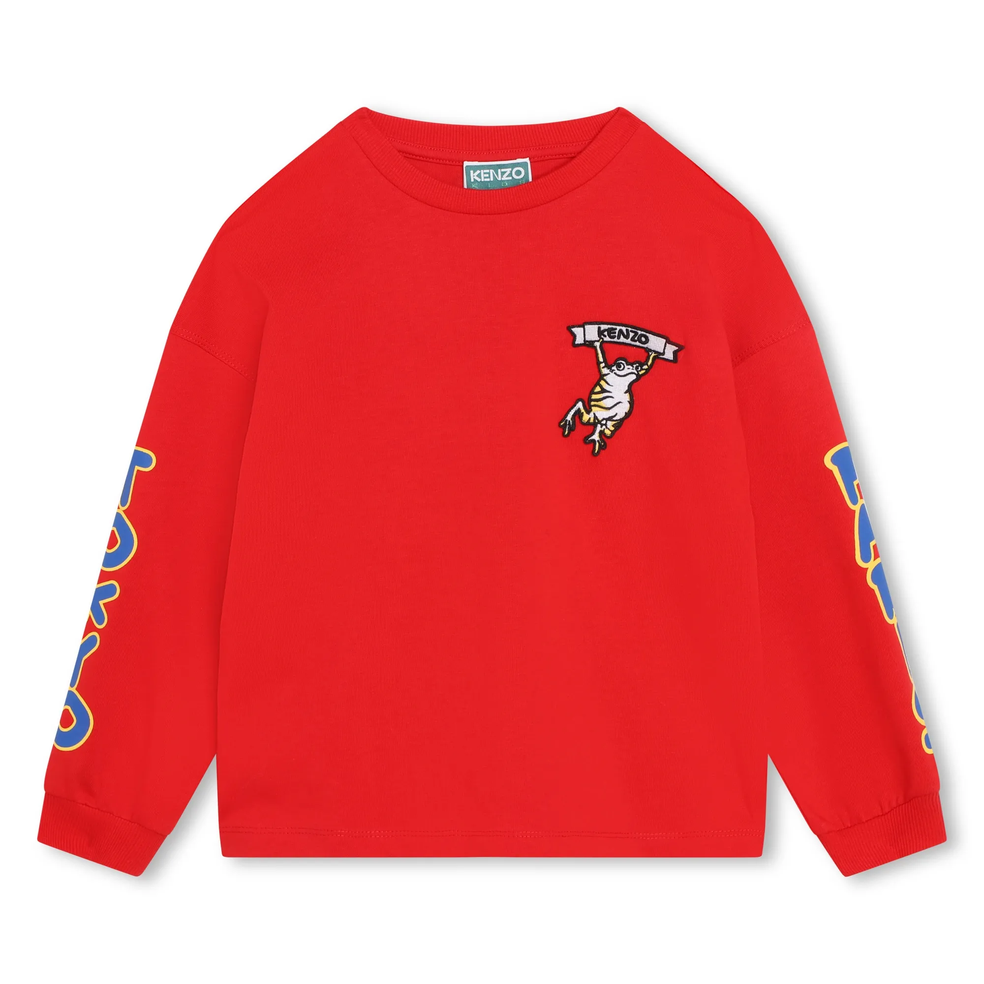 KENZO KIDS Camiseta bordada y estampada