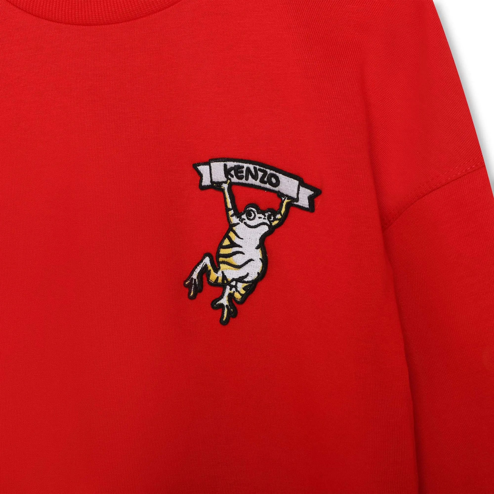 KENZO KIDS Camiseta bordada y estampada
