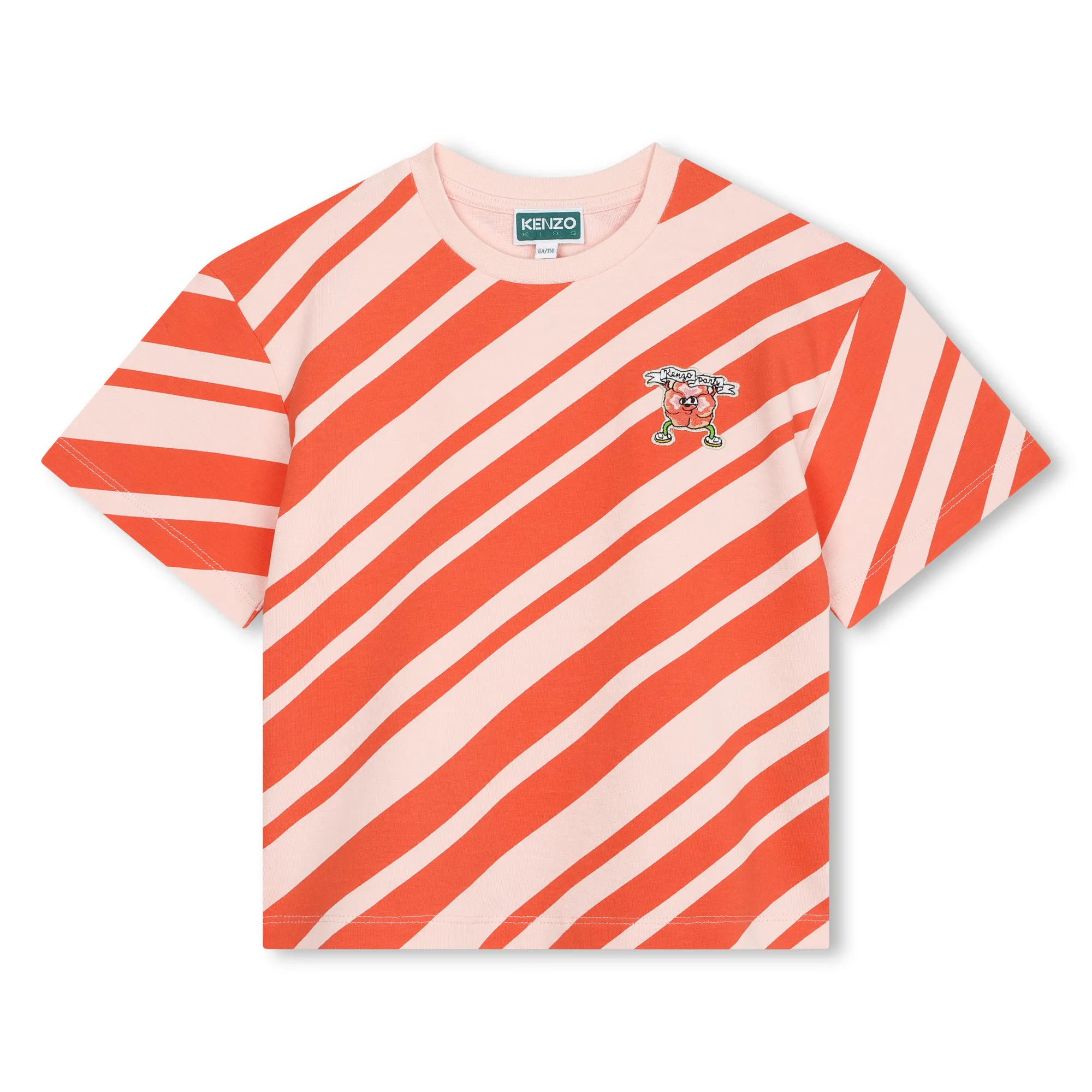KENZO KIDS Camiseta estampada con parche