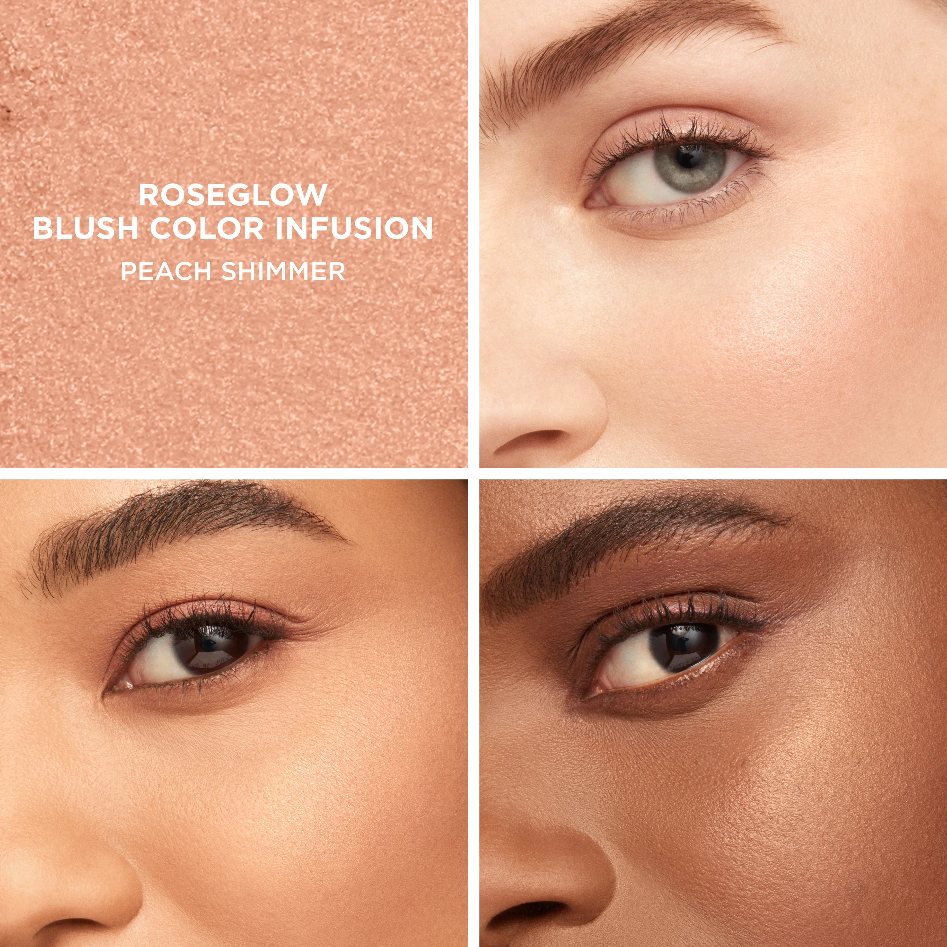 LAURA MERCIER ROSEGLOW BLUSH COLOR INFUSION EN   PEACH SHIMMER