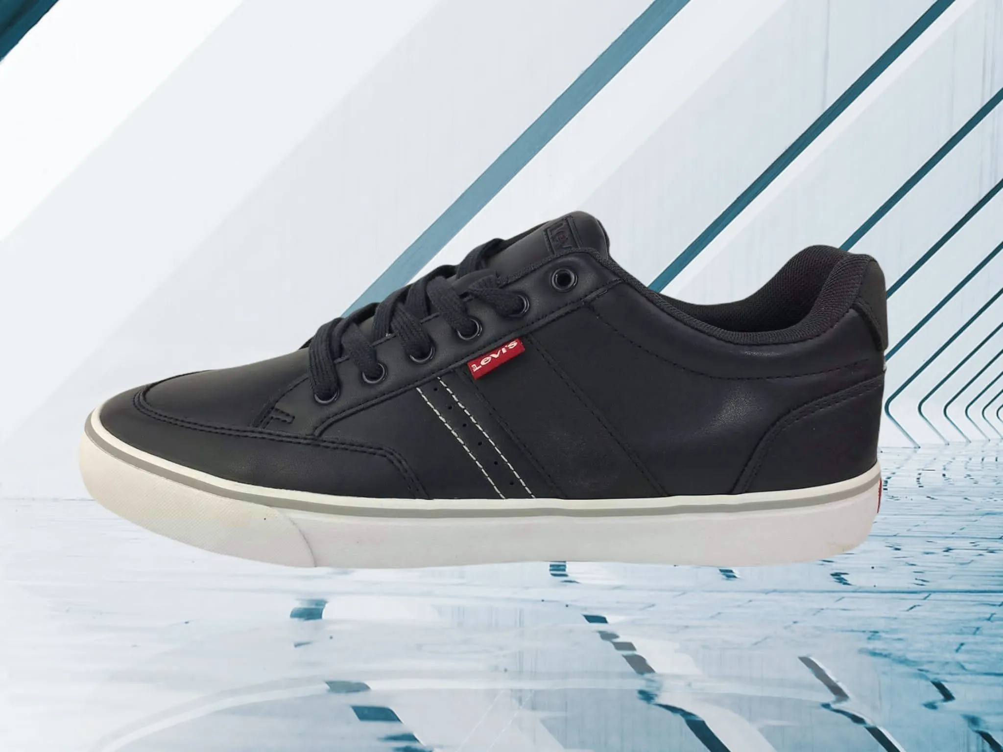 Levi’s | Sneakers de hombre con cordones en marino Turner 2.0