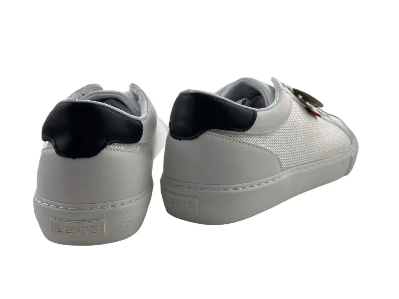Levi’s |Sneakers/ tenis hombre con cordones Woodward Refresh blancos