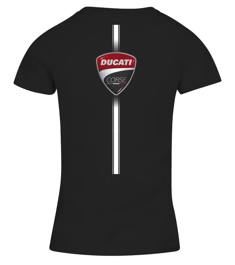 LIMITED EDITION  DUCATI CAMISETA CUELLO PICO MUJER