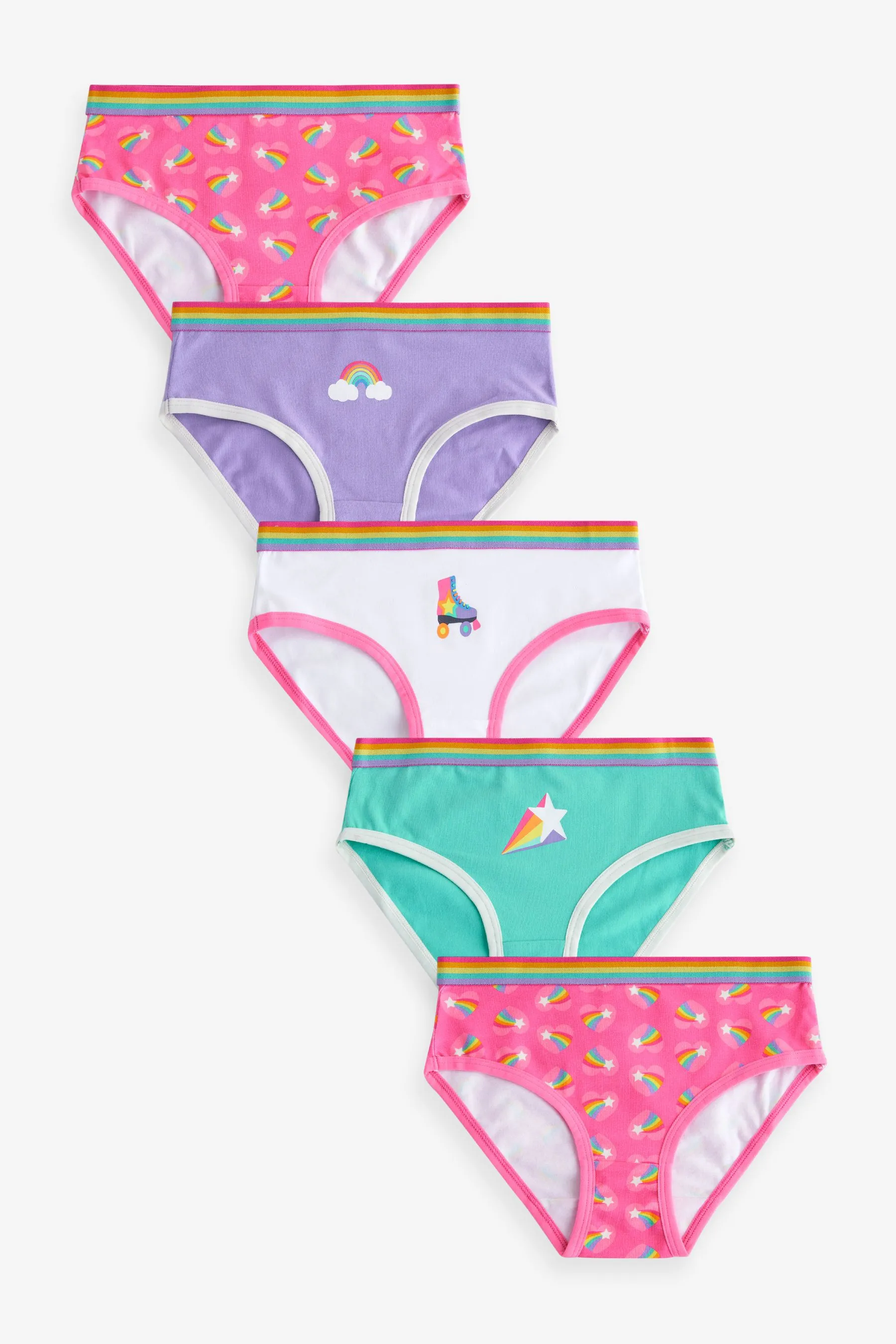 Little Bird by Jools Oliver Girls Briefs 5 Pack