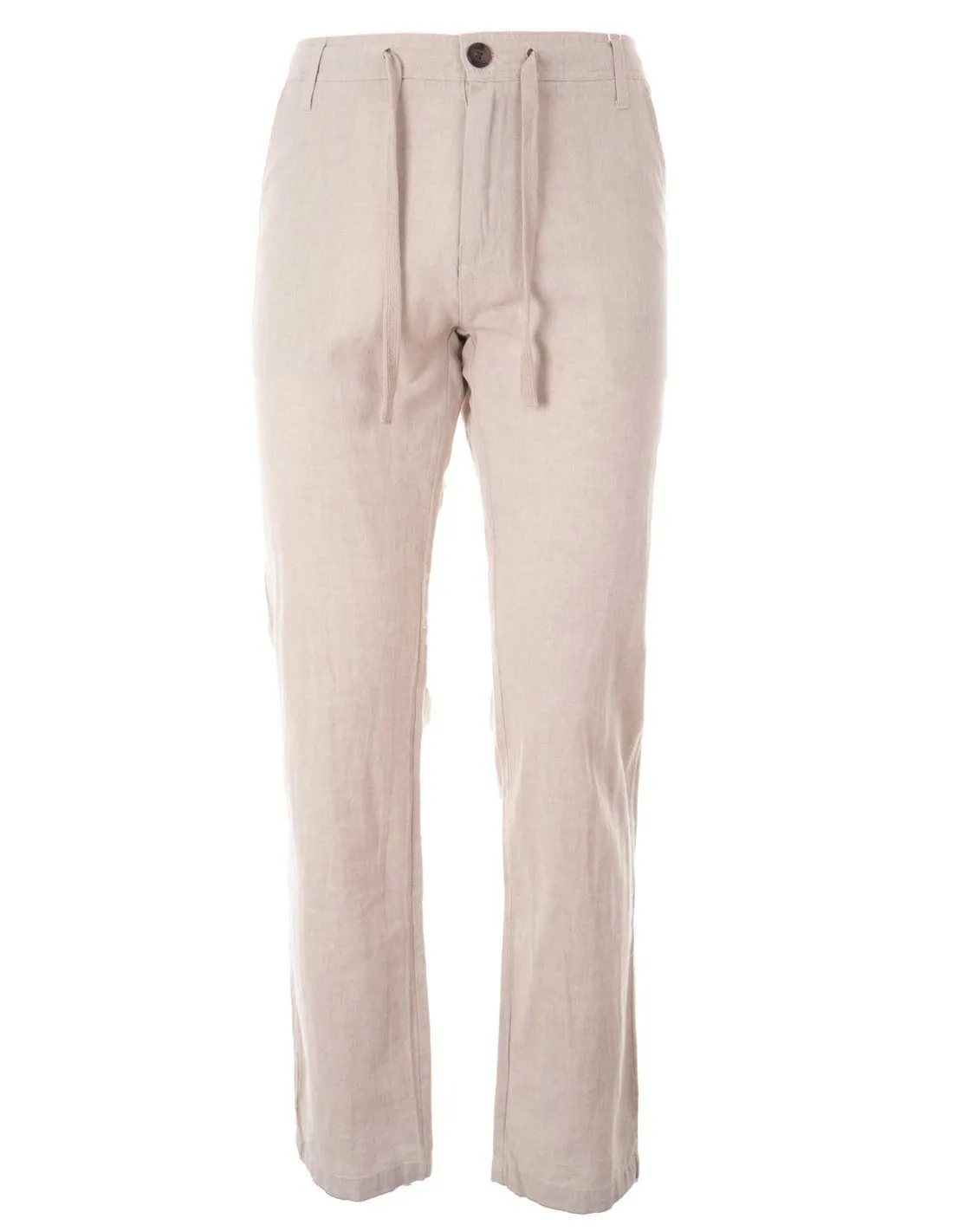 LOSAN  PANTALóN DE LINO BEIGE 311 9016AL HOMBRE
