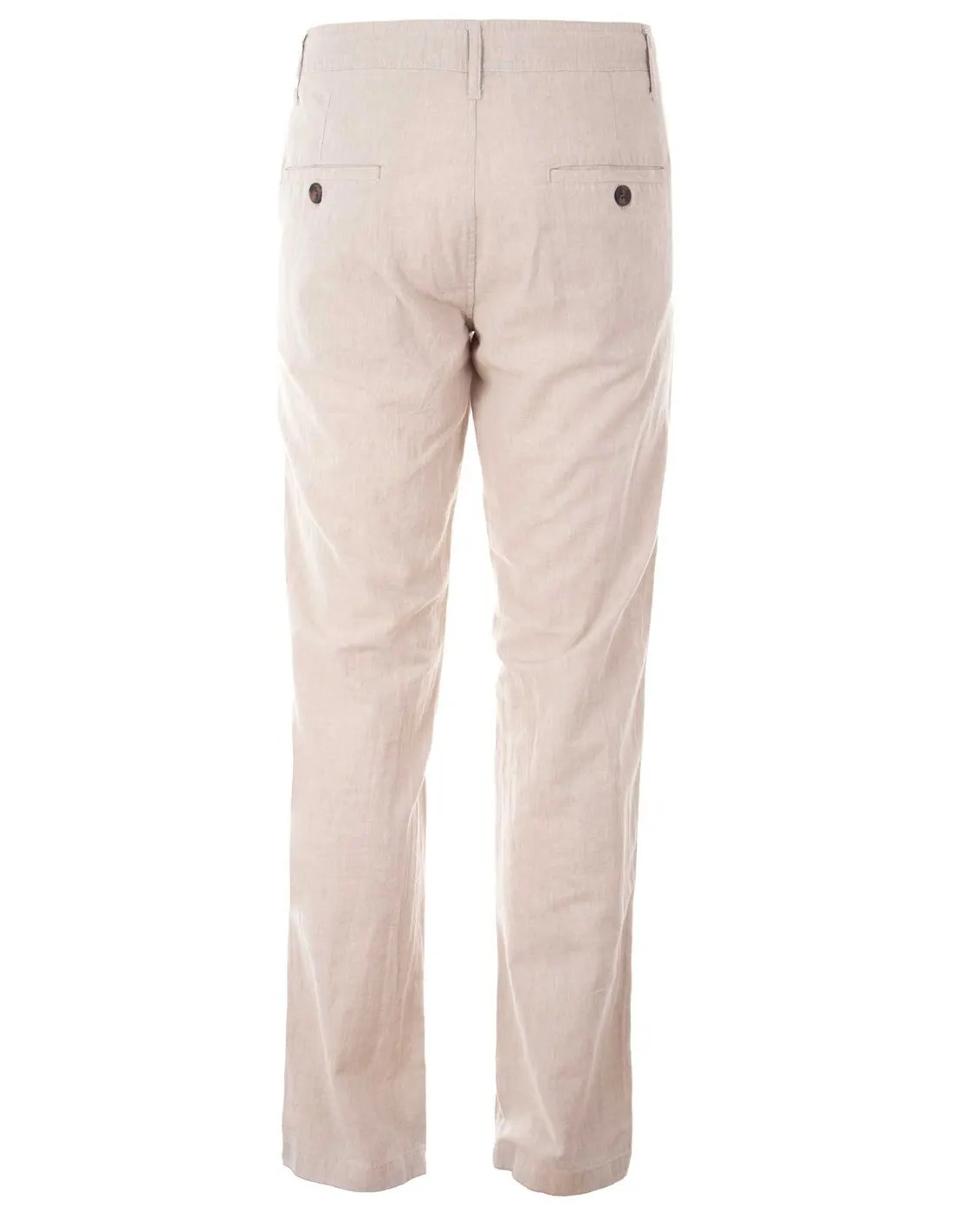 LOSAN  PANTALóN DE LINO BEIGE 311 9016AL HOMBRE