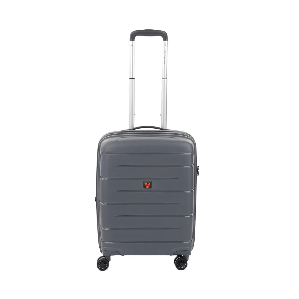Maleta Rígida de Cabina Roncato 41346322 FLIGHT DLX Color Antracita