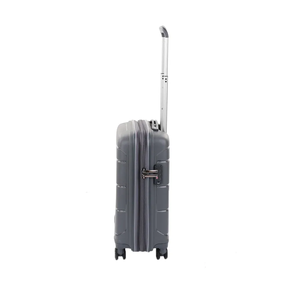 Maleta Rígida de Cabina Roncato 41346322 FLIGHT DLX Color Antracita