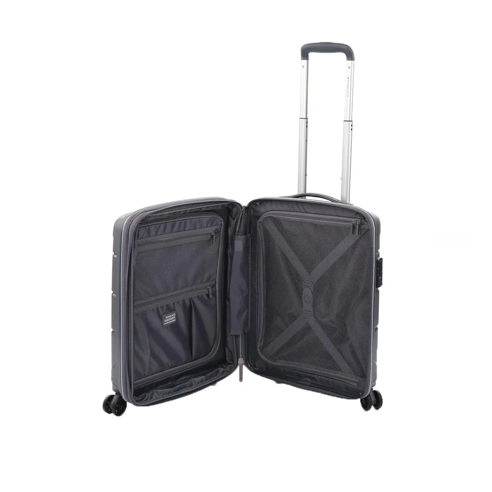 Maleta Rígida de Cabina Roncato 41346322 FLIGHT DLX Color Antracita