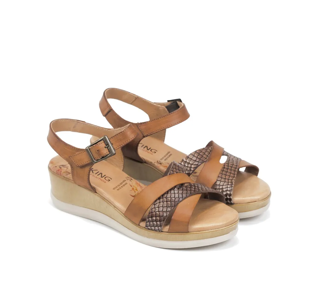 MALTA D8161 Sandalia Marrone