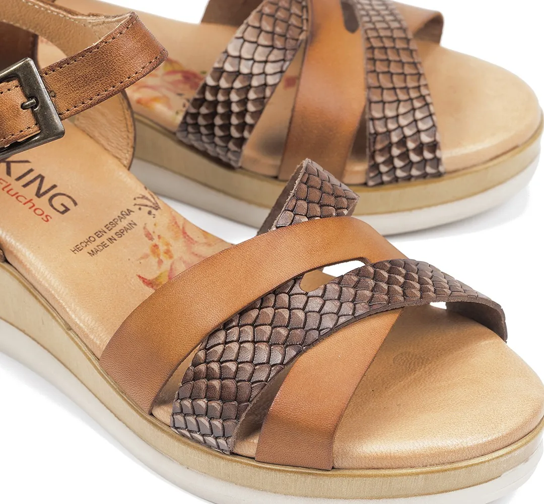 MALTA D8161 Sandalia Marrone