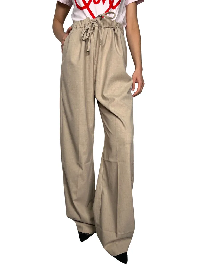MANGO Pantalón Beige